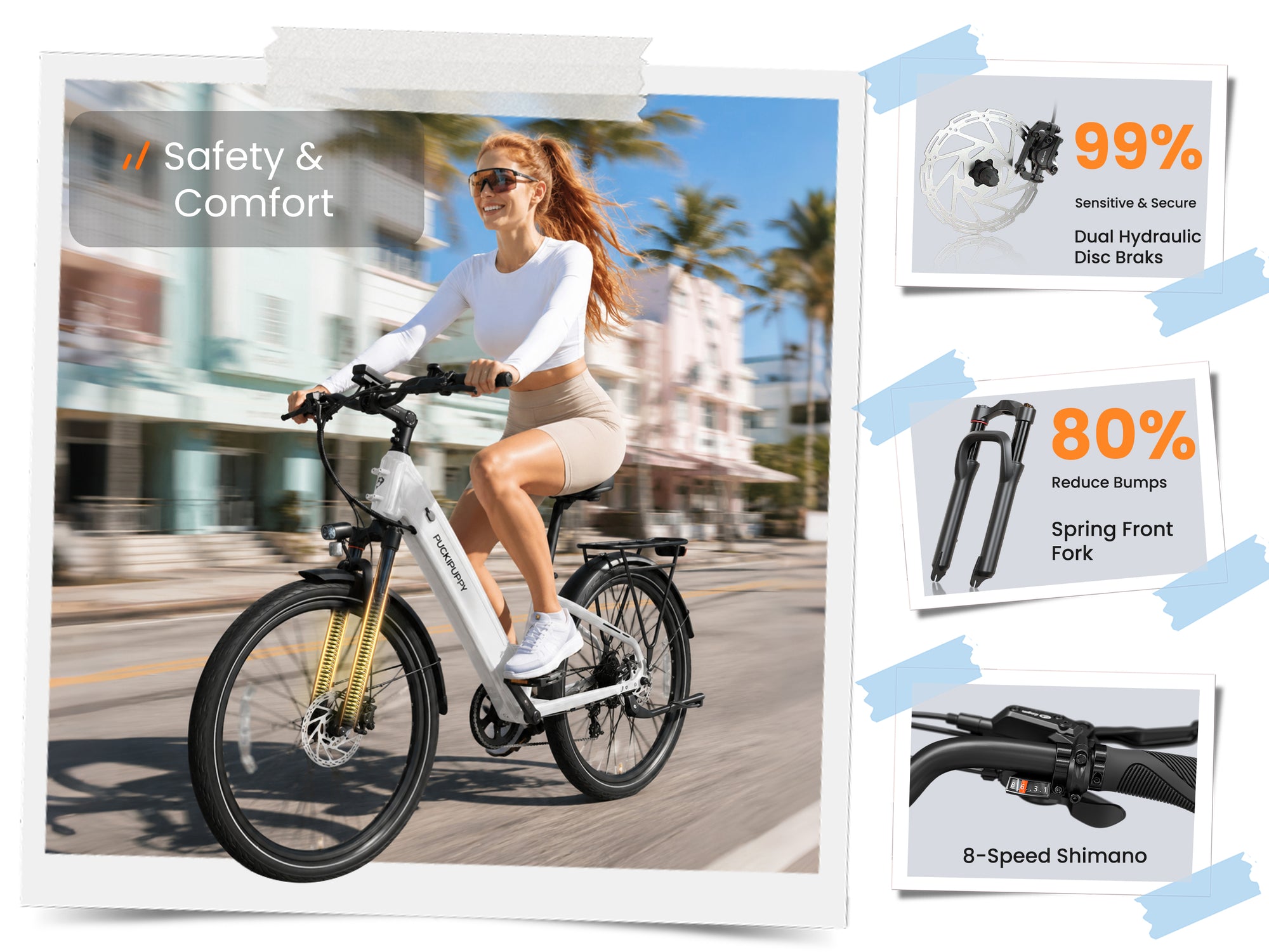Poodle Pro EbikeWhite