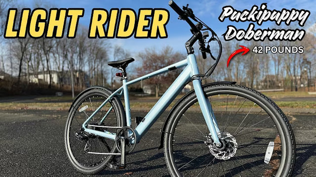 <p><strong>Sleek, Lightweight & Affordable🚲 Puckipuppy Doberman | Class 1 Ebike</strong></p>