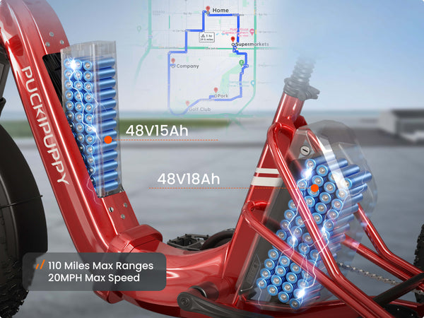 Husky Plus Electric TricycleLight Red