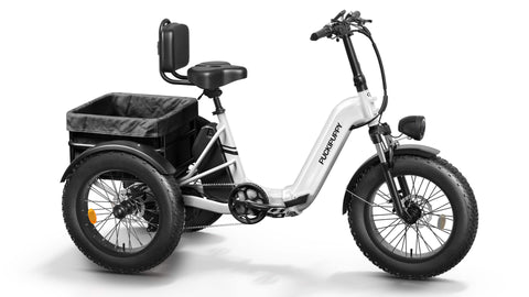 Husky Electric Tricycle - White