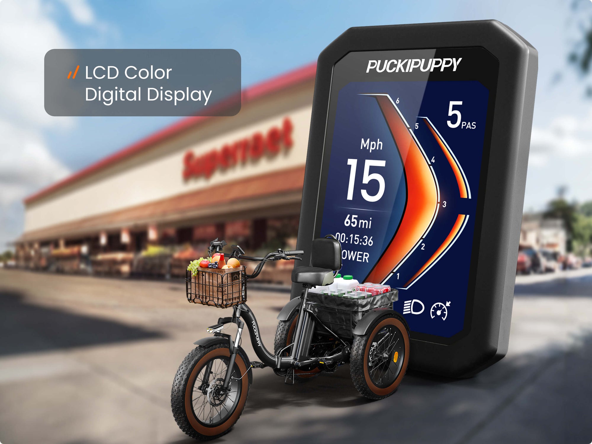 LCD Color Digital Display