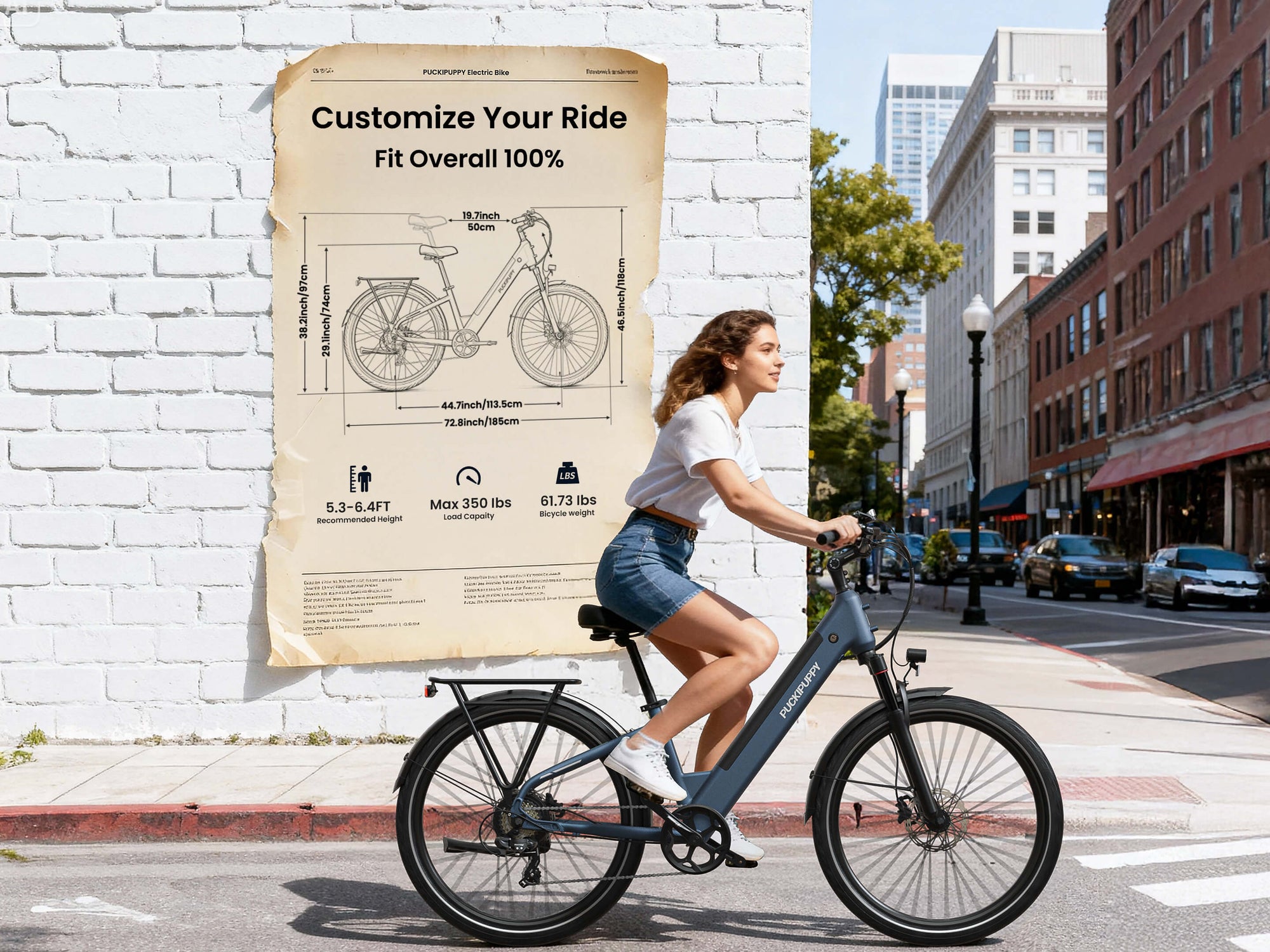 Poodle EbikeSlate Blue