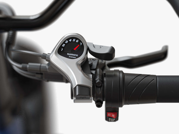 7-Speed Shimano Gears