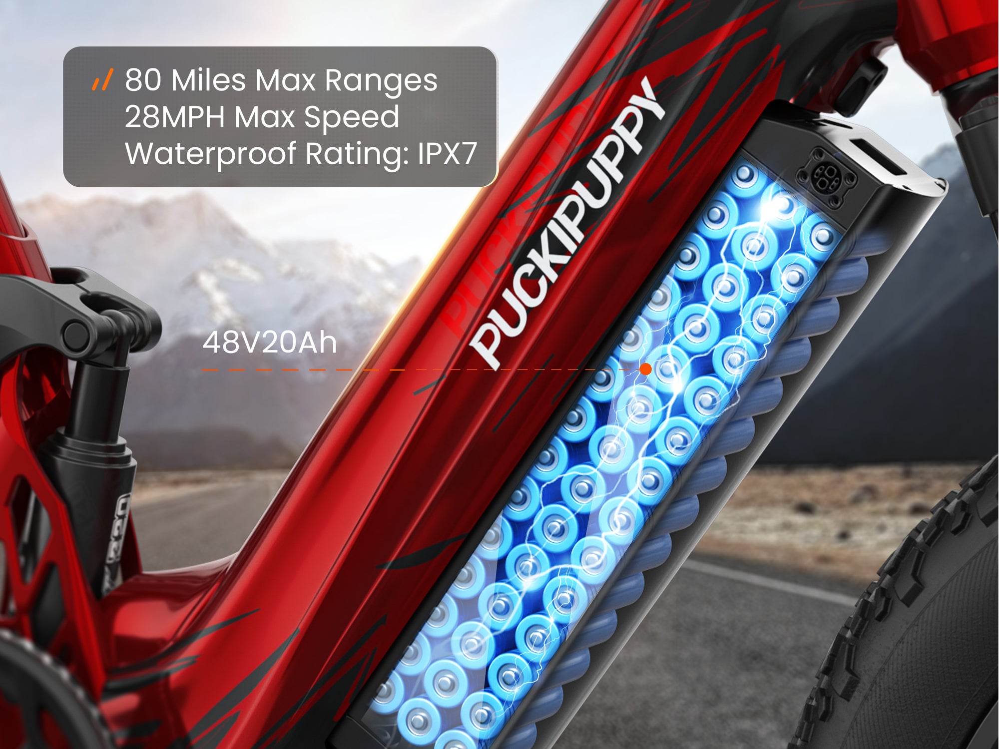 Corgi EbikeGraffiti Red