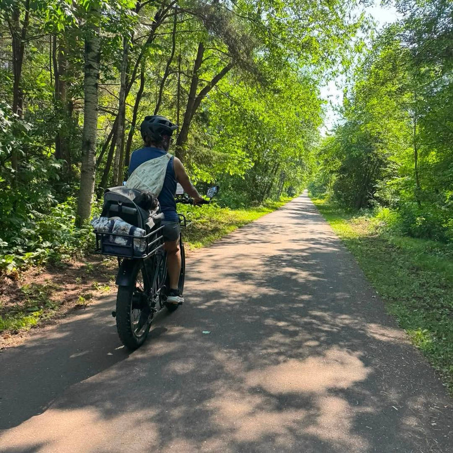 Henri’s First Trail Ride