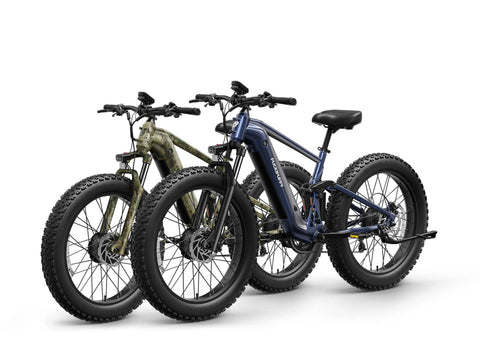 GoldenR Pro Ebike*2 - Blue+Camouflage