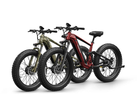 GoldenR Pro Ebike*2 - Camouflage+Red
