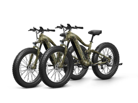 Boxer Ebike*2 - Forest Camouflage+Forest Camouflage