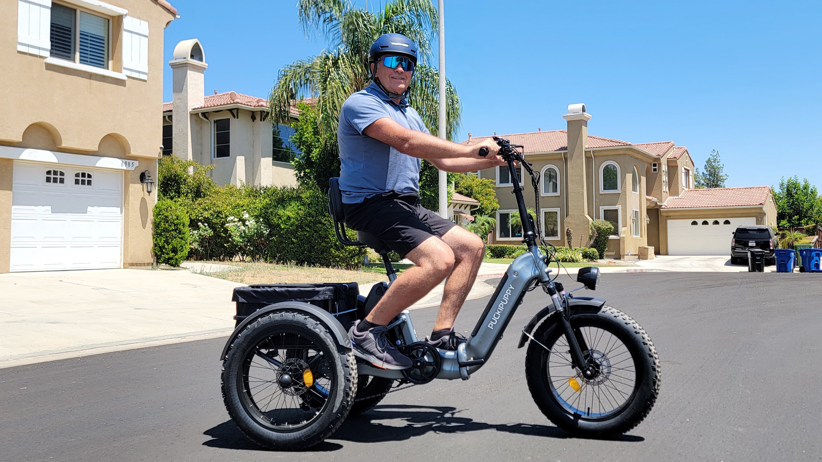 Puckipuppy Husky Plus: Dual Battery Electric Trike For Adults