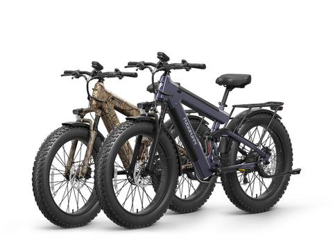 Bulldog Pro Ebike*2 - Line Camouflage+Silver Blue