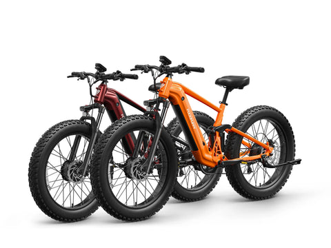 GoldenR Pro Ebike*2 - Orange+Red