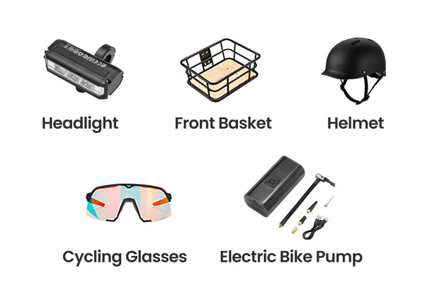 Deluxe Accessory Pack（For select trikes only.）