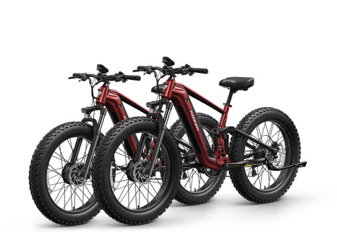 GoldenR Pro Ebike*2 - Red+Red