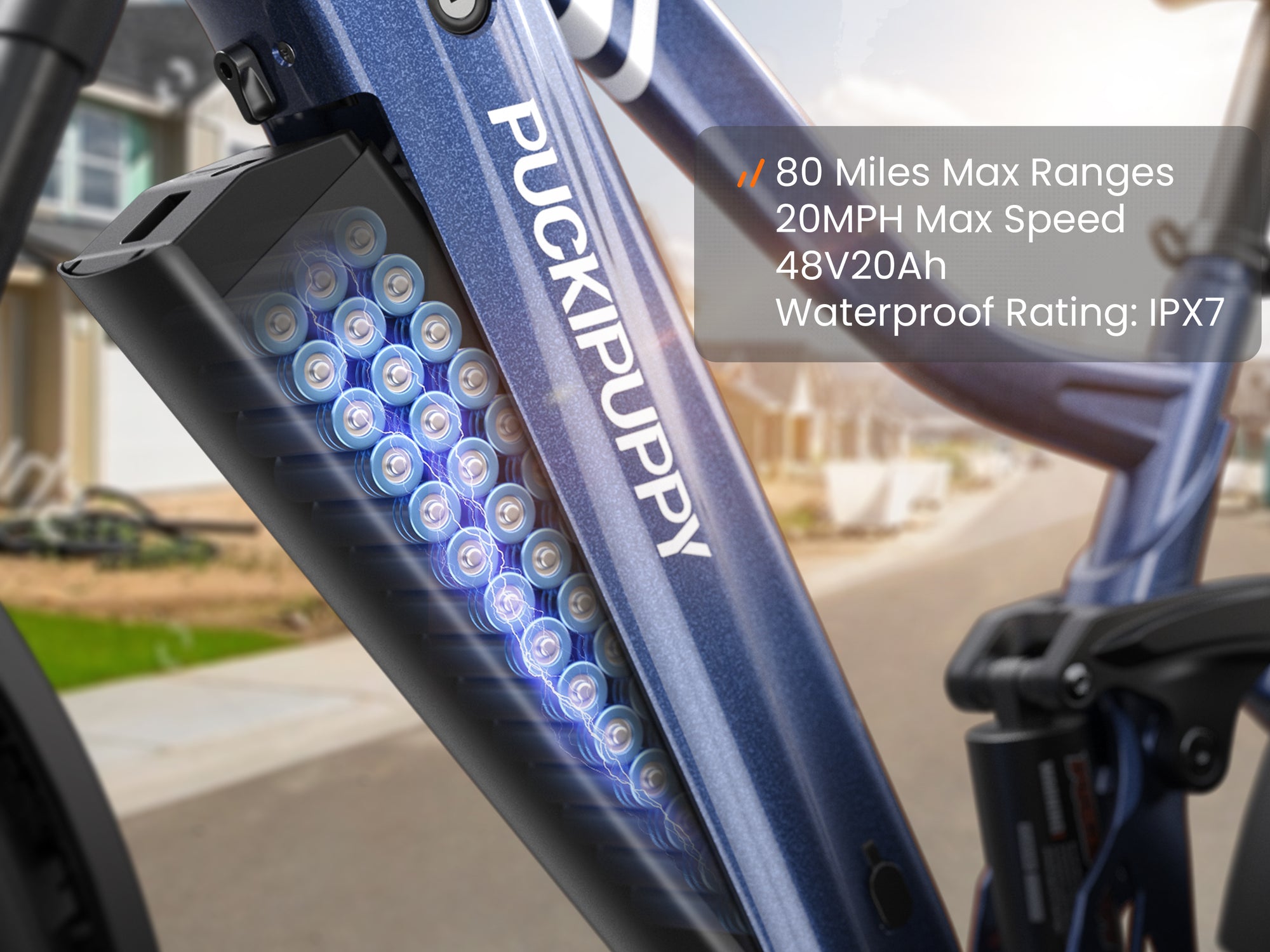 Boxer EbikeGrey Blue