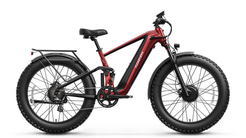 GoldenR Pro Ebike - Black and Red