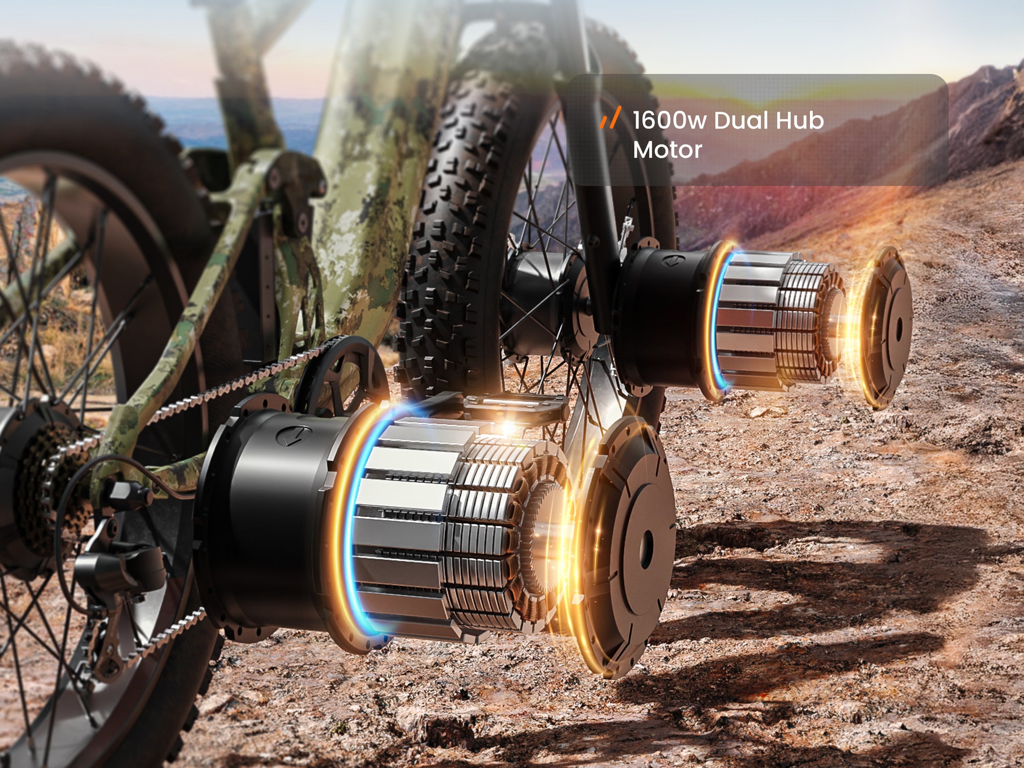 GoldenR Pro EbikeForest Camouflage